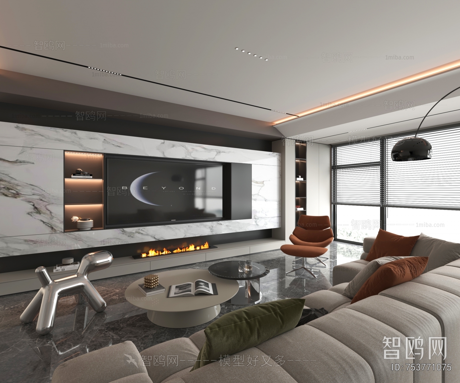 Modern A Living Room