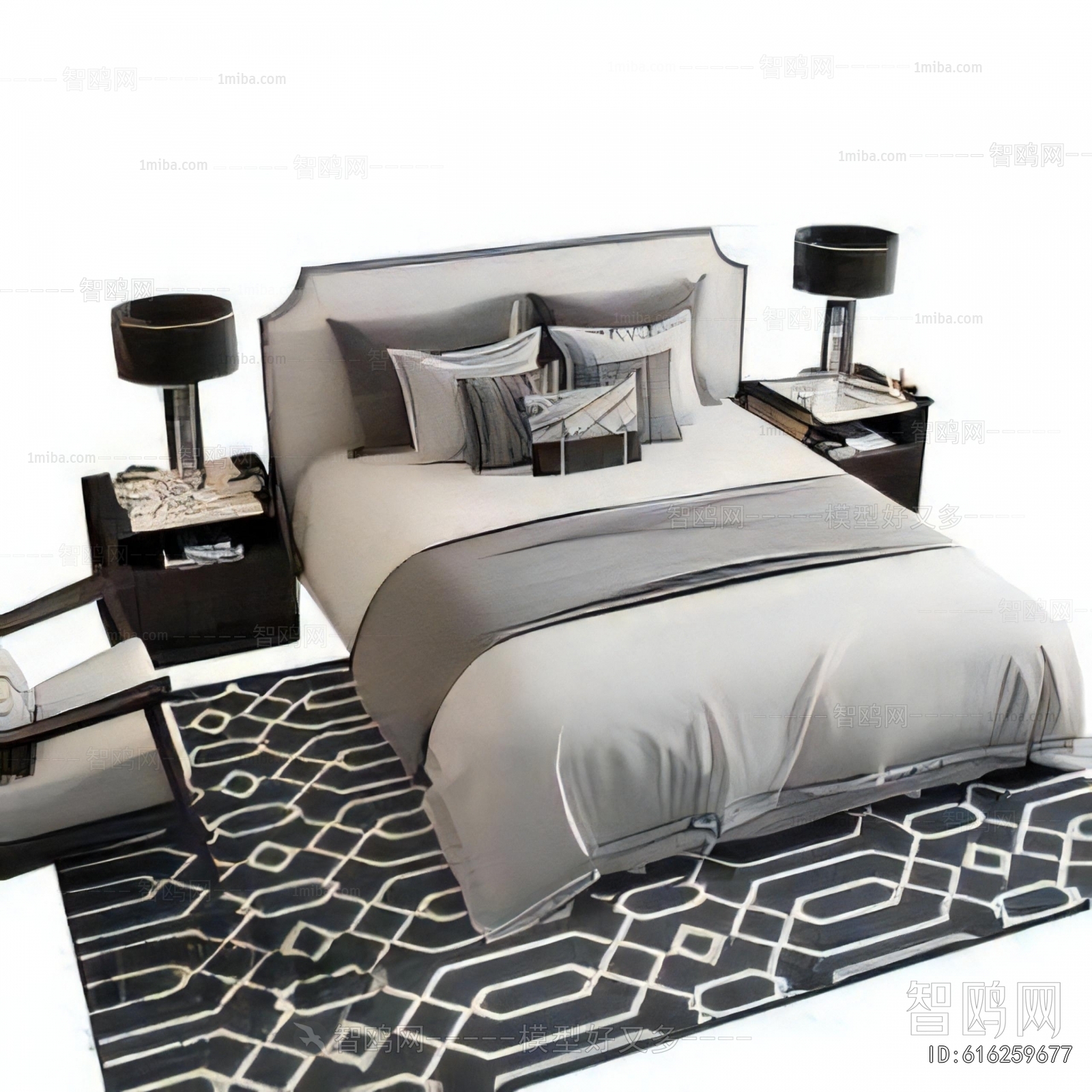 Modern Double Bed