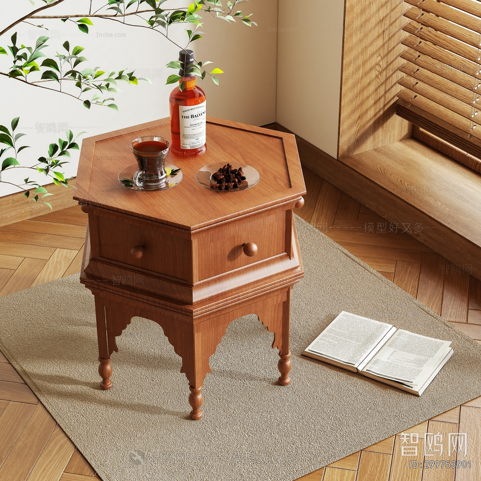 French Style Side Table/corner Table