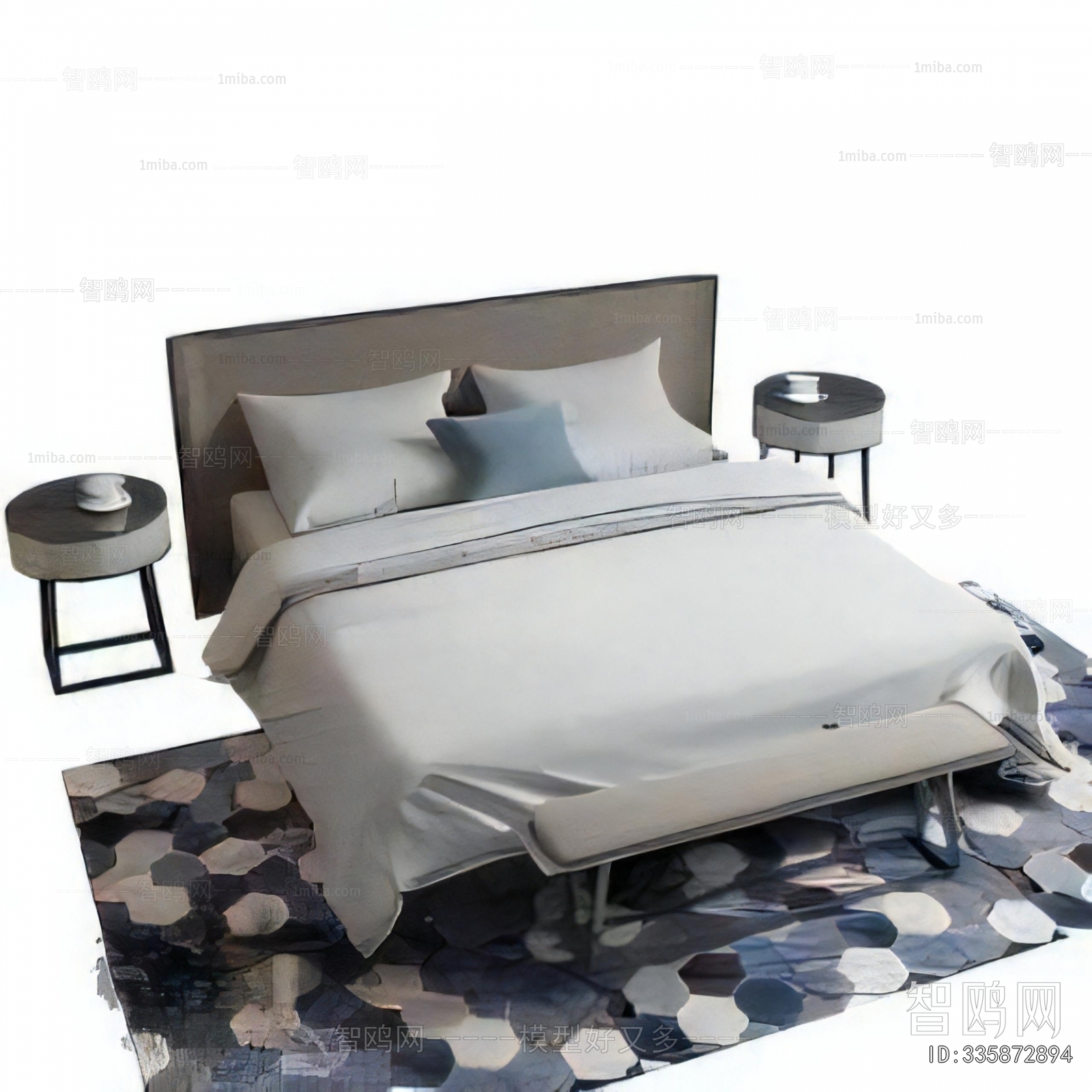 Modern Double Bed
