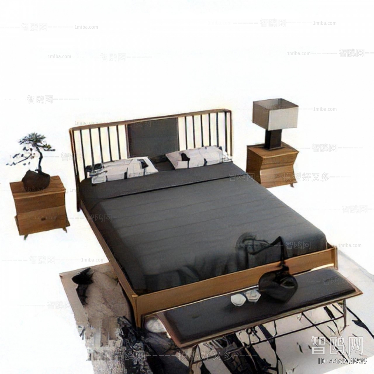 Modern Double Bed