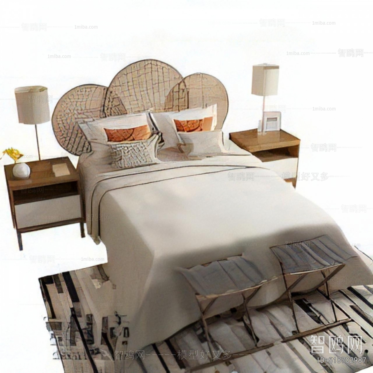 Modern Double Bed