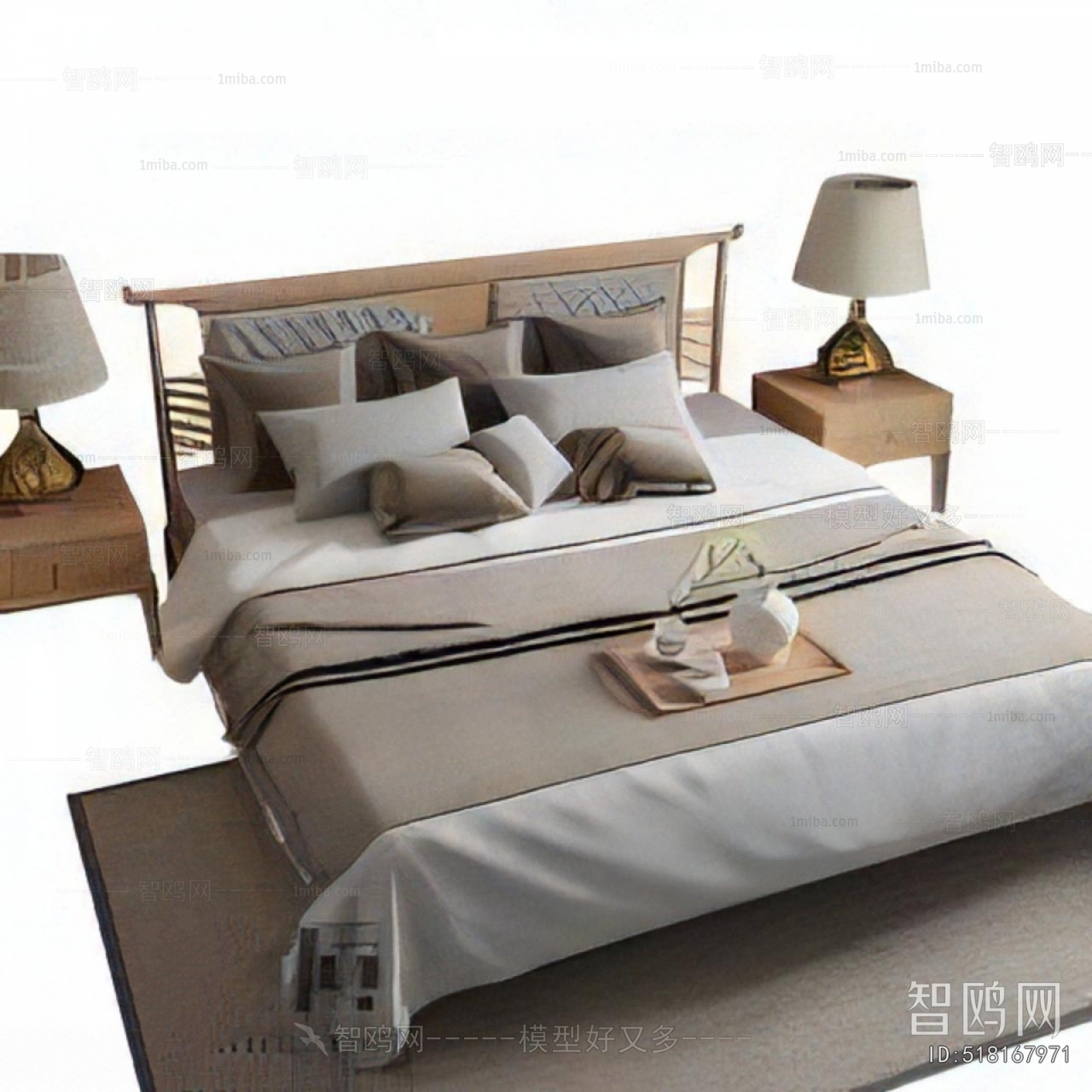 Modern Double Bed