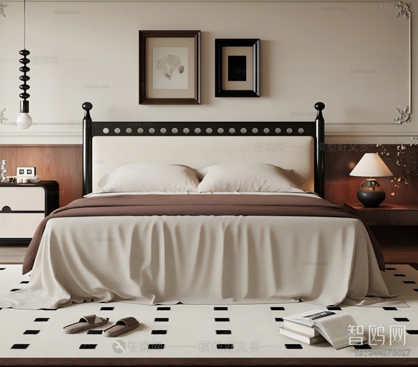 French Style Double Bed