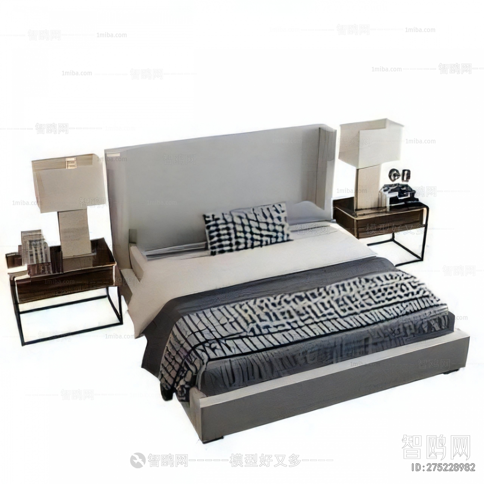 Modern Double Bed