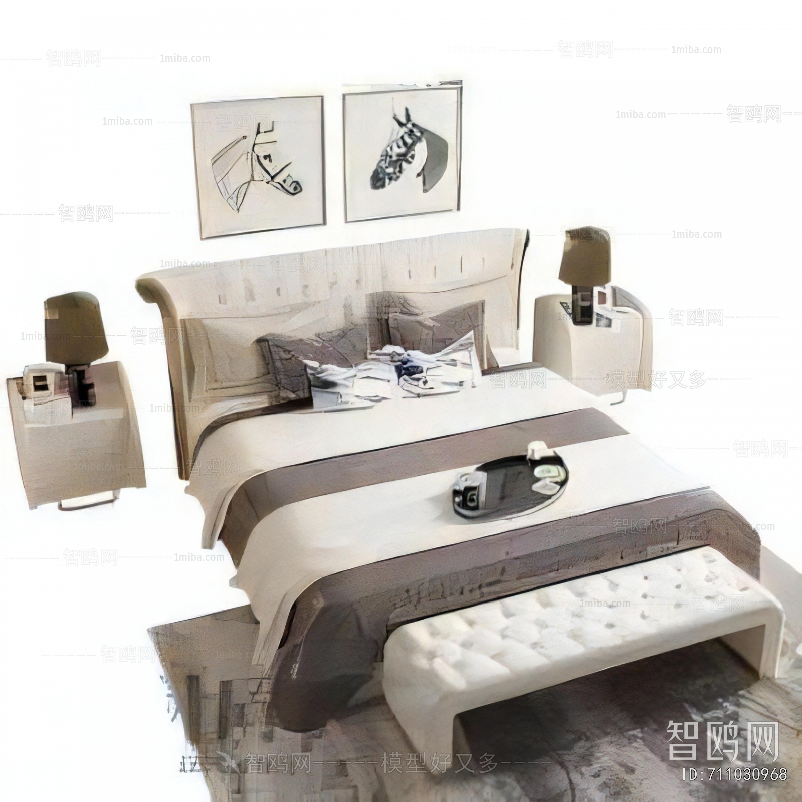 Modern Double Bed