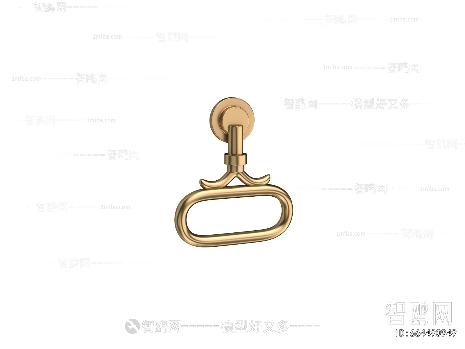 Simple European Style Door Handle