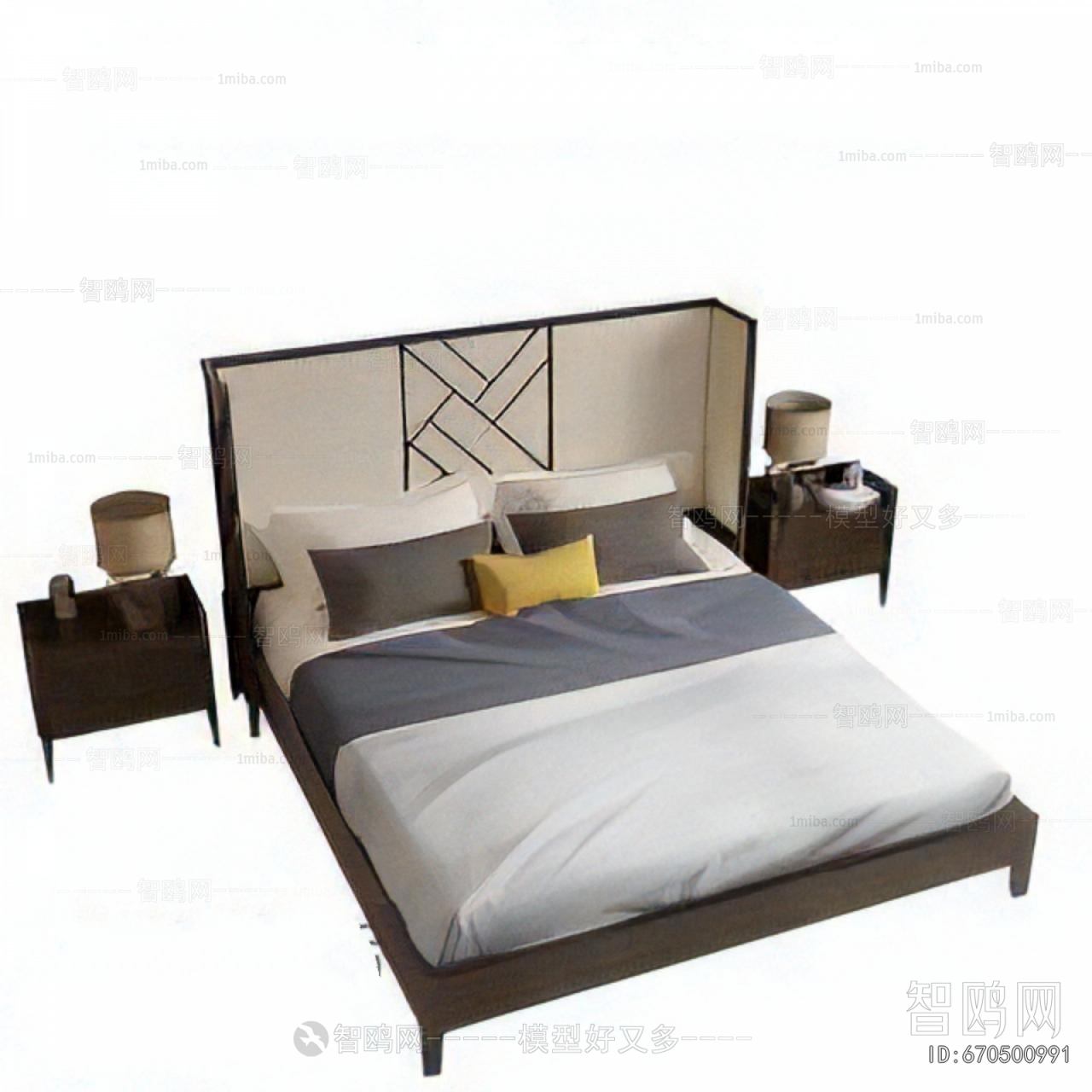Modern Double Bed