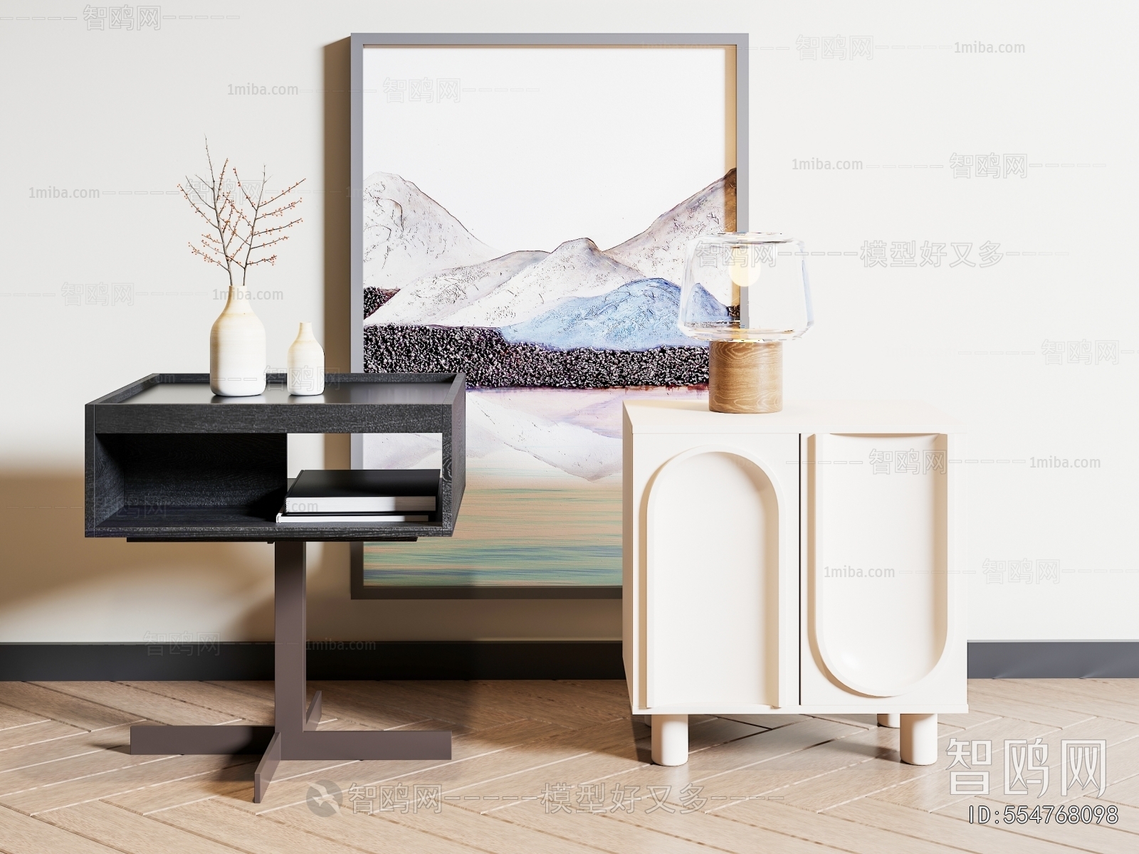 Modern Bedside Cupboard