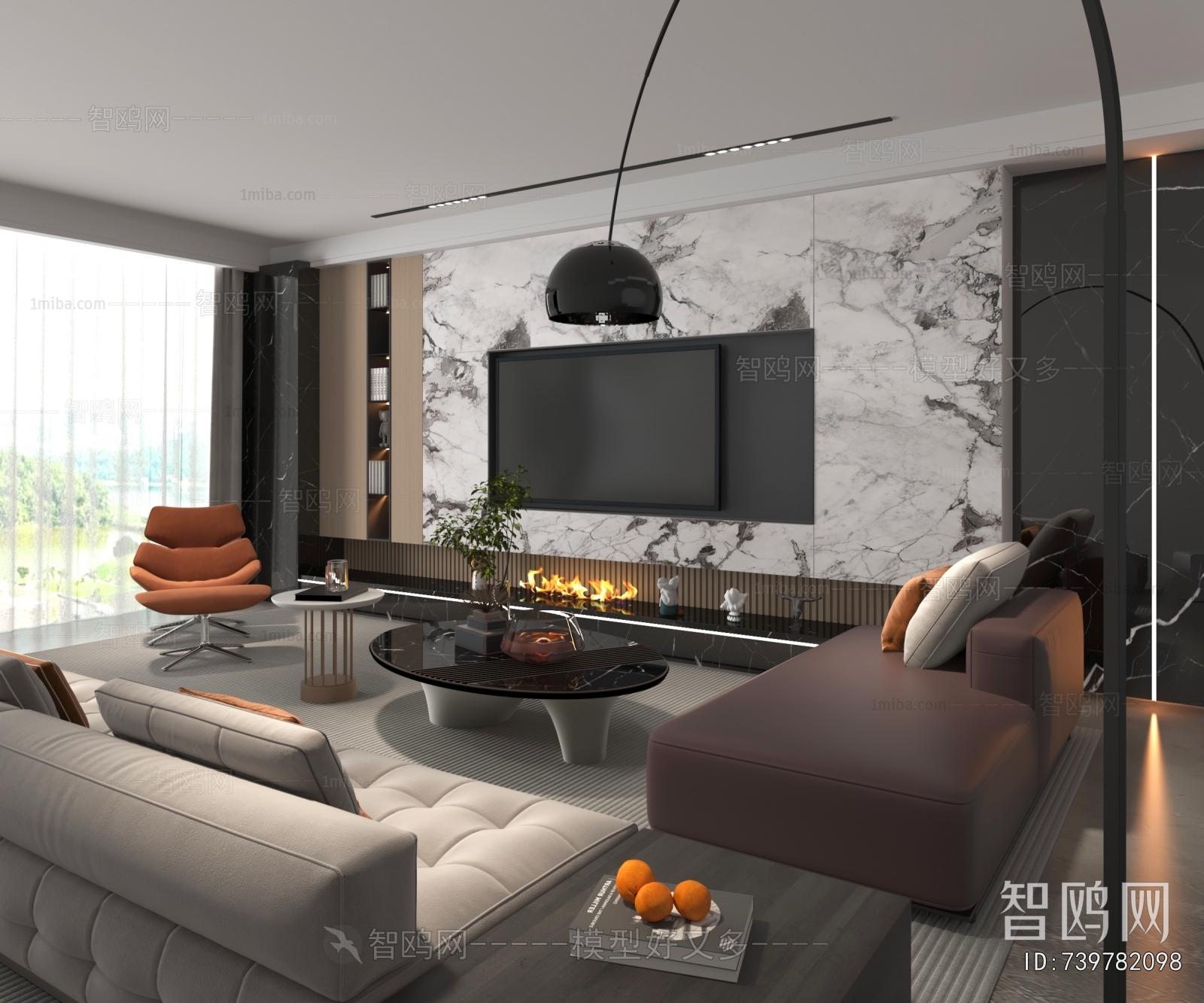 Modern A Living Room