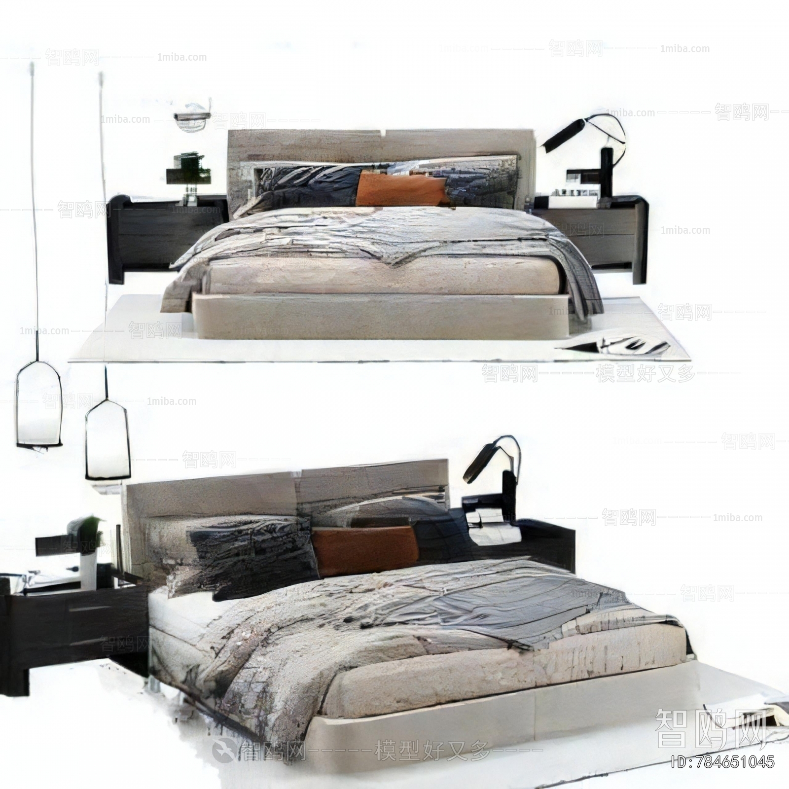 Modern Double Bed
