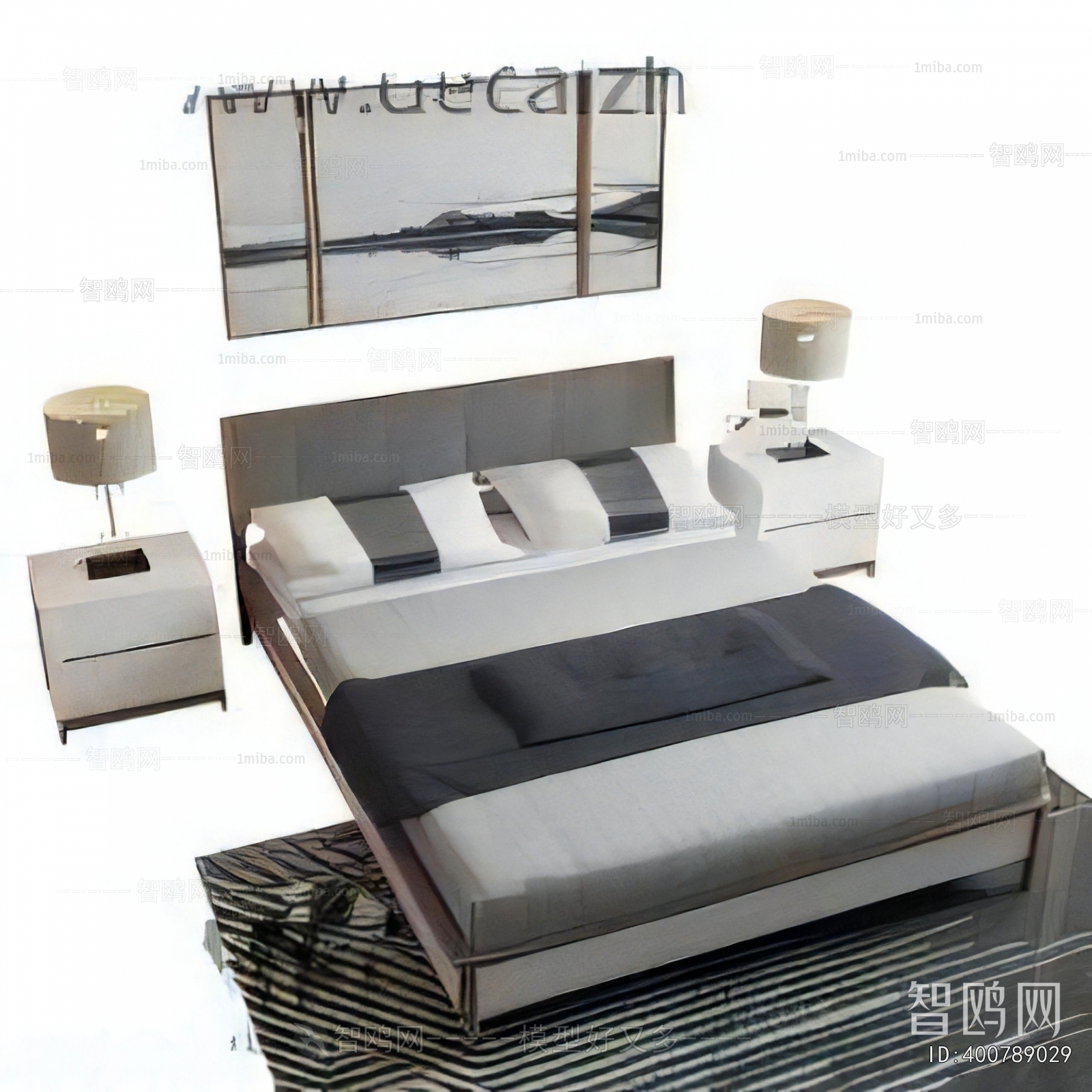 Modern Double Bed