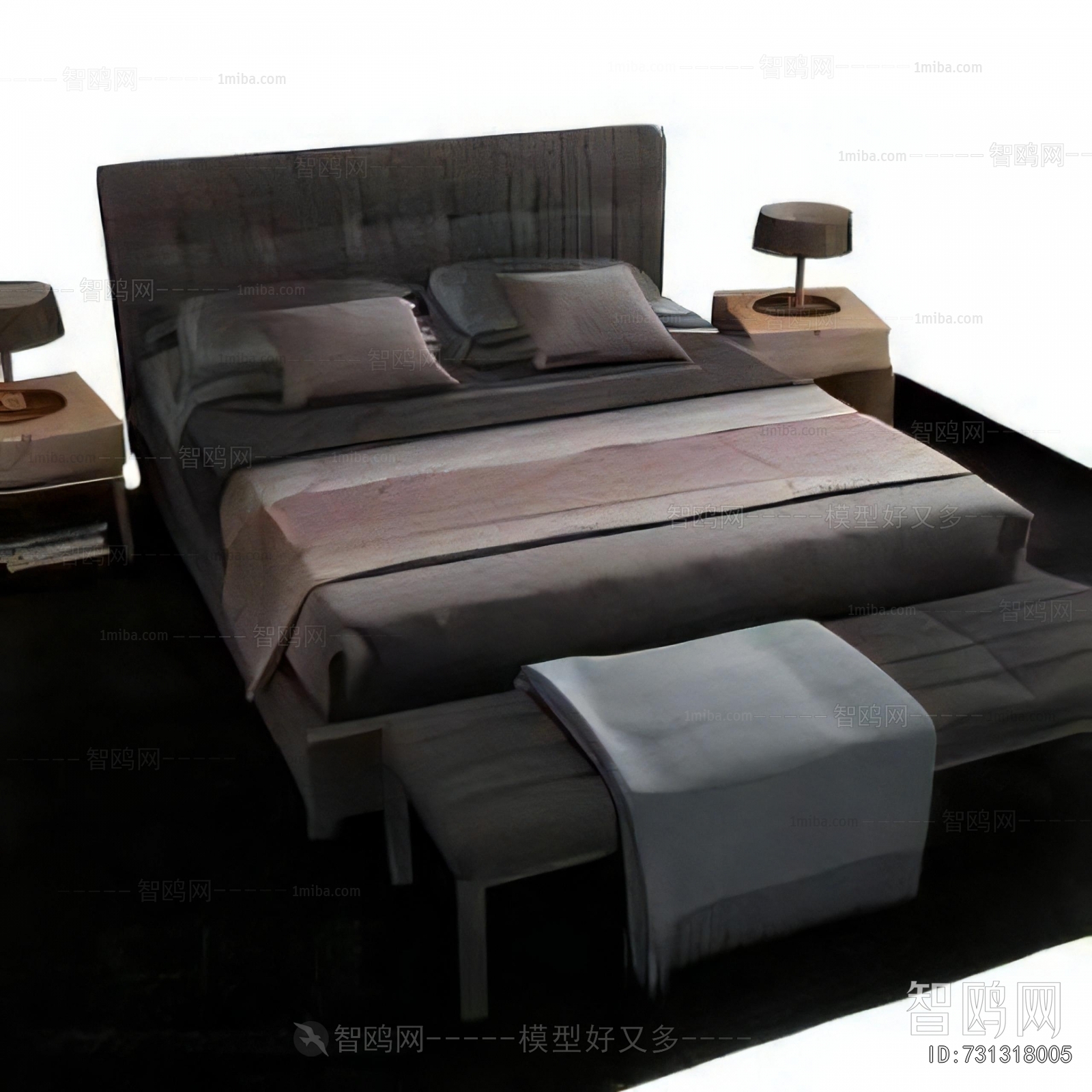 Modern Double Bed