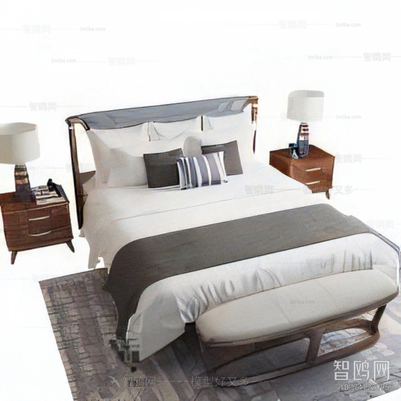 Modern Double Bed
