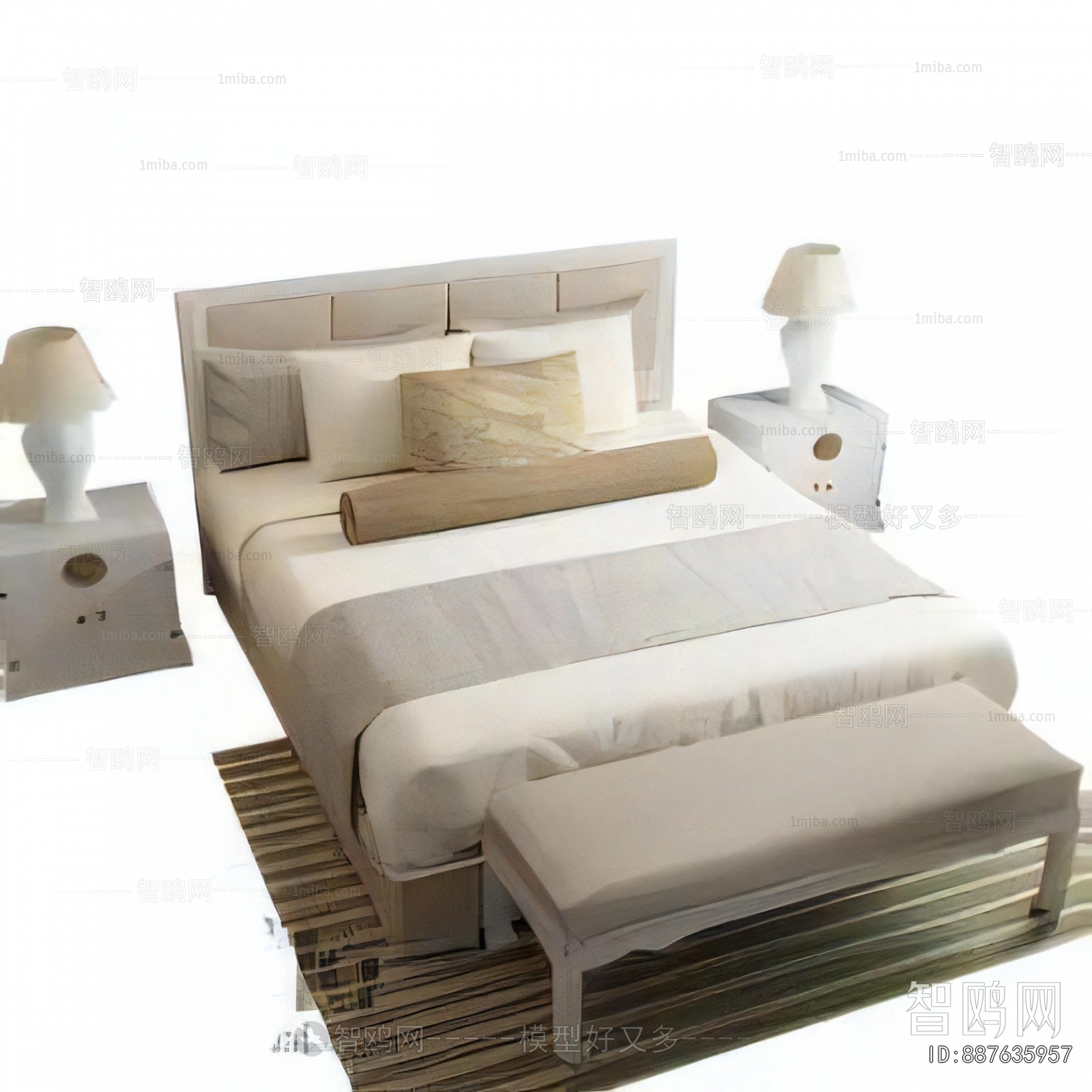 Modern Double Bed