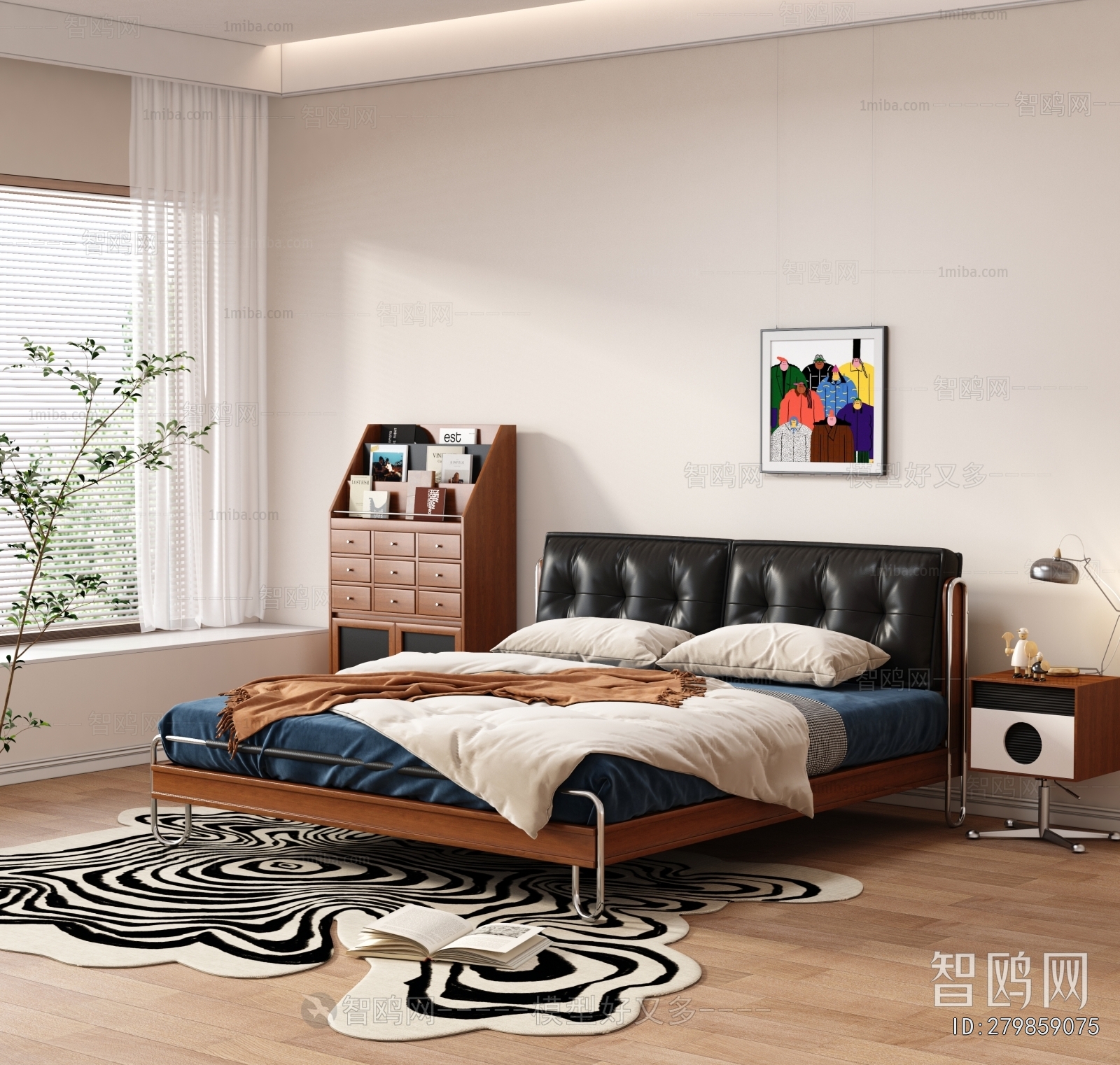 Modern Double Bed