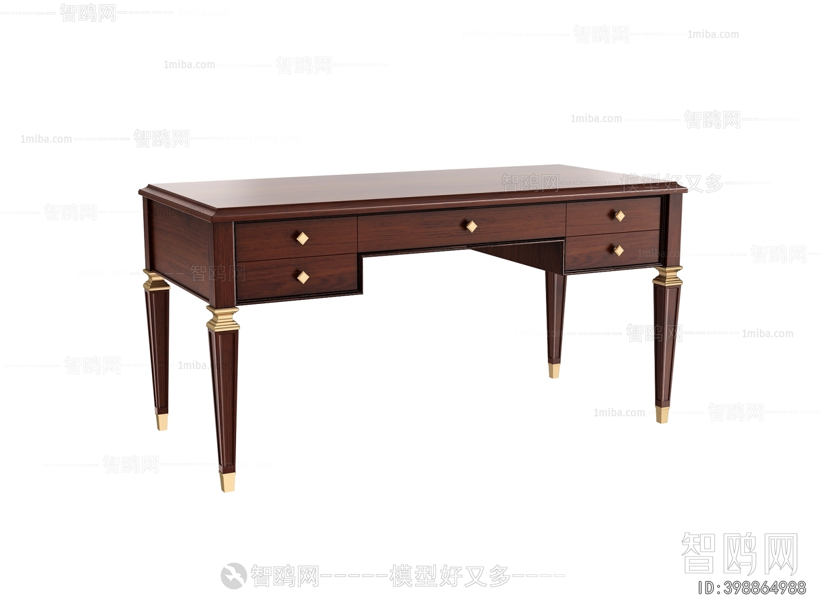 Simple European Style Desk