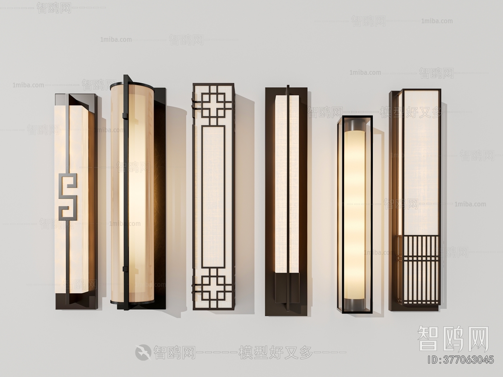 New Chinese Style Wall Lamp