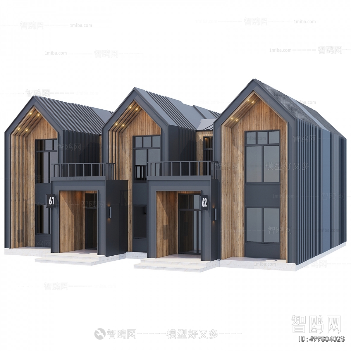 Modern Double Townhouse