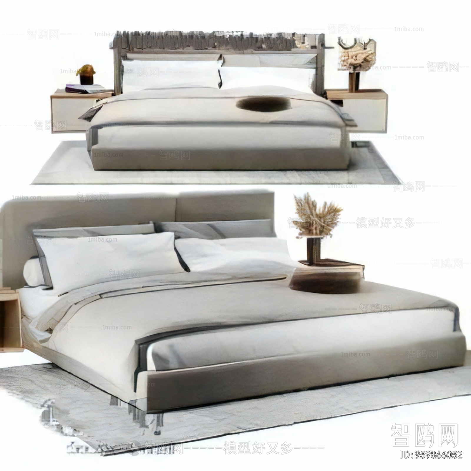 Modern Double Bed