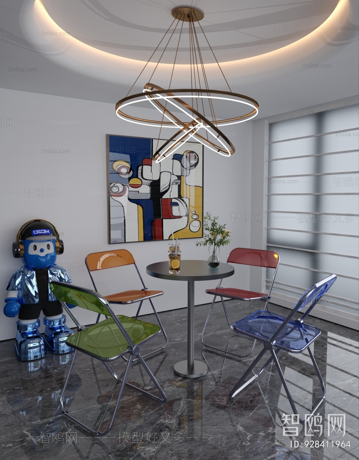 Modern Leisure Table And Chair