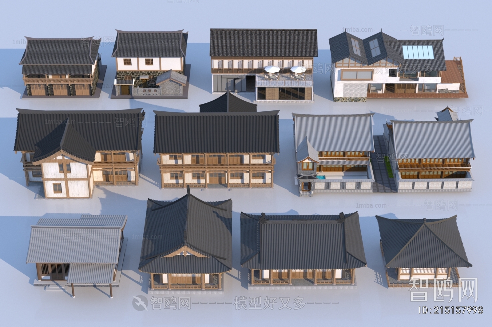 New Chinese Style Public Building