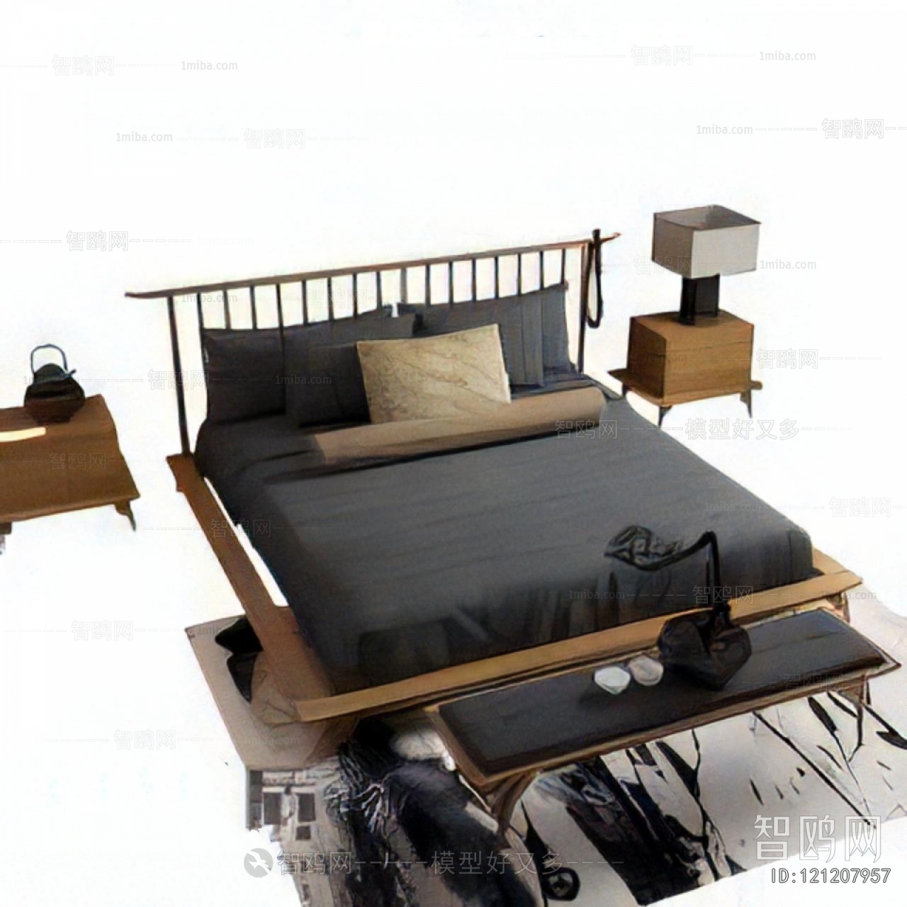 Modern Double Bed