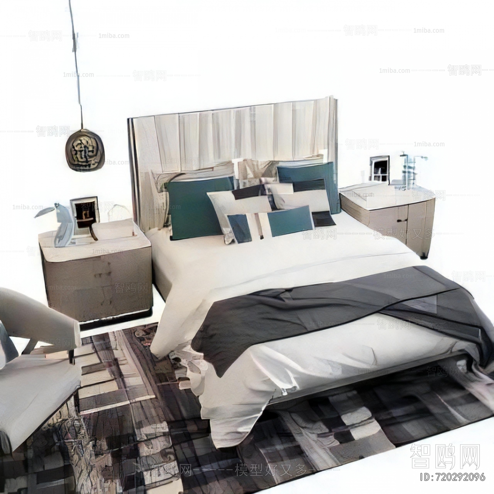 Modern Double Bed