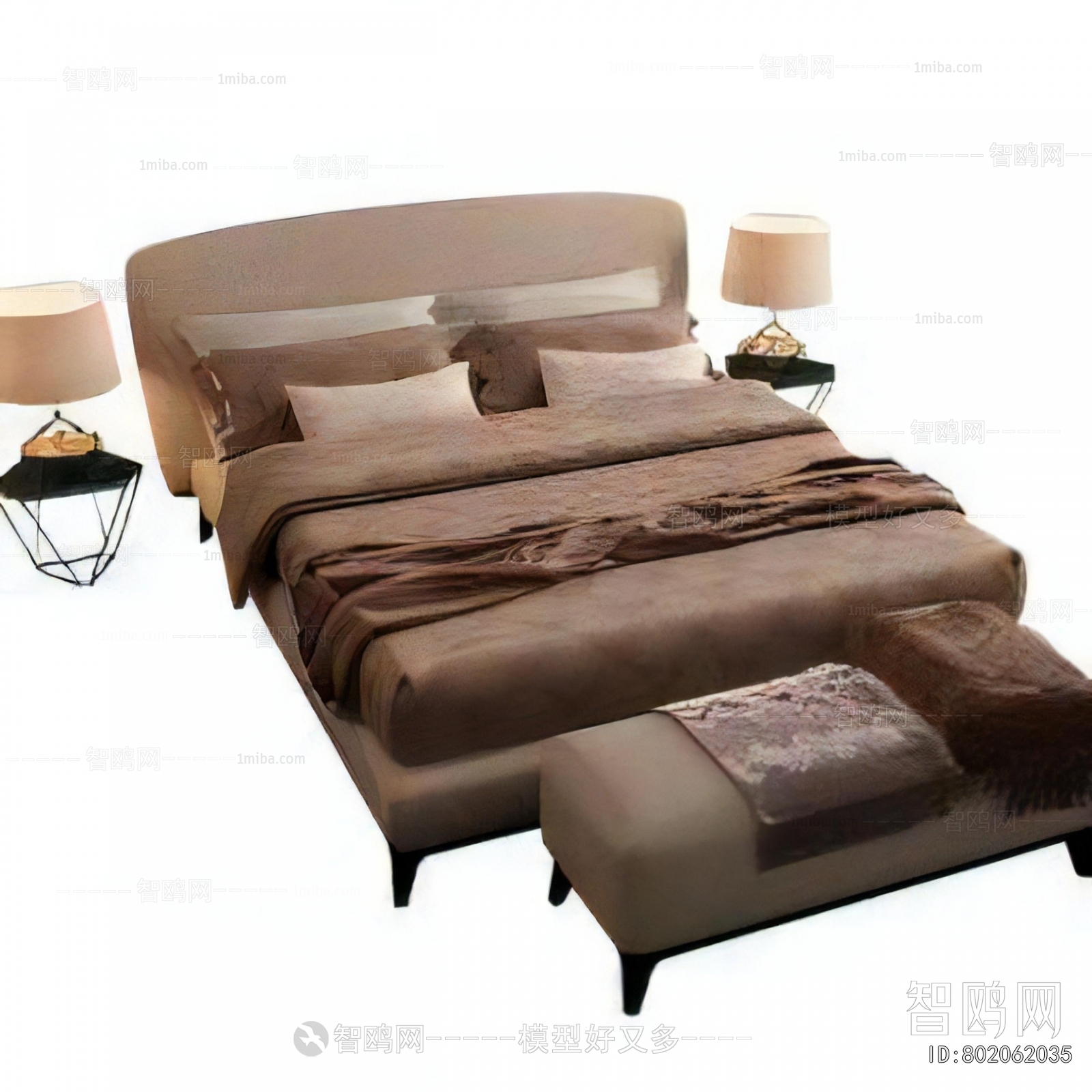Modern Double Bed