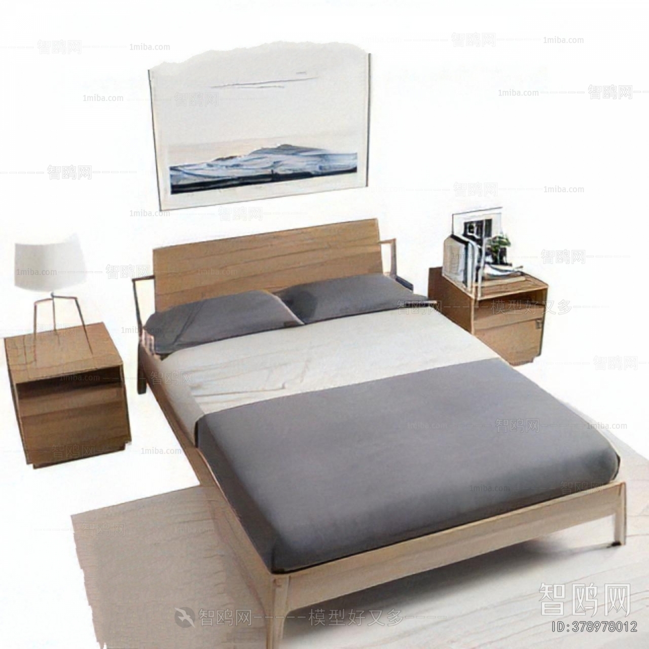 Modern Double Bed