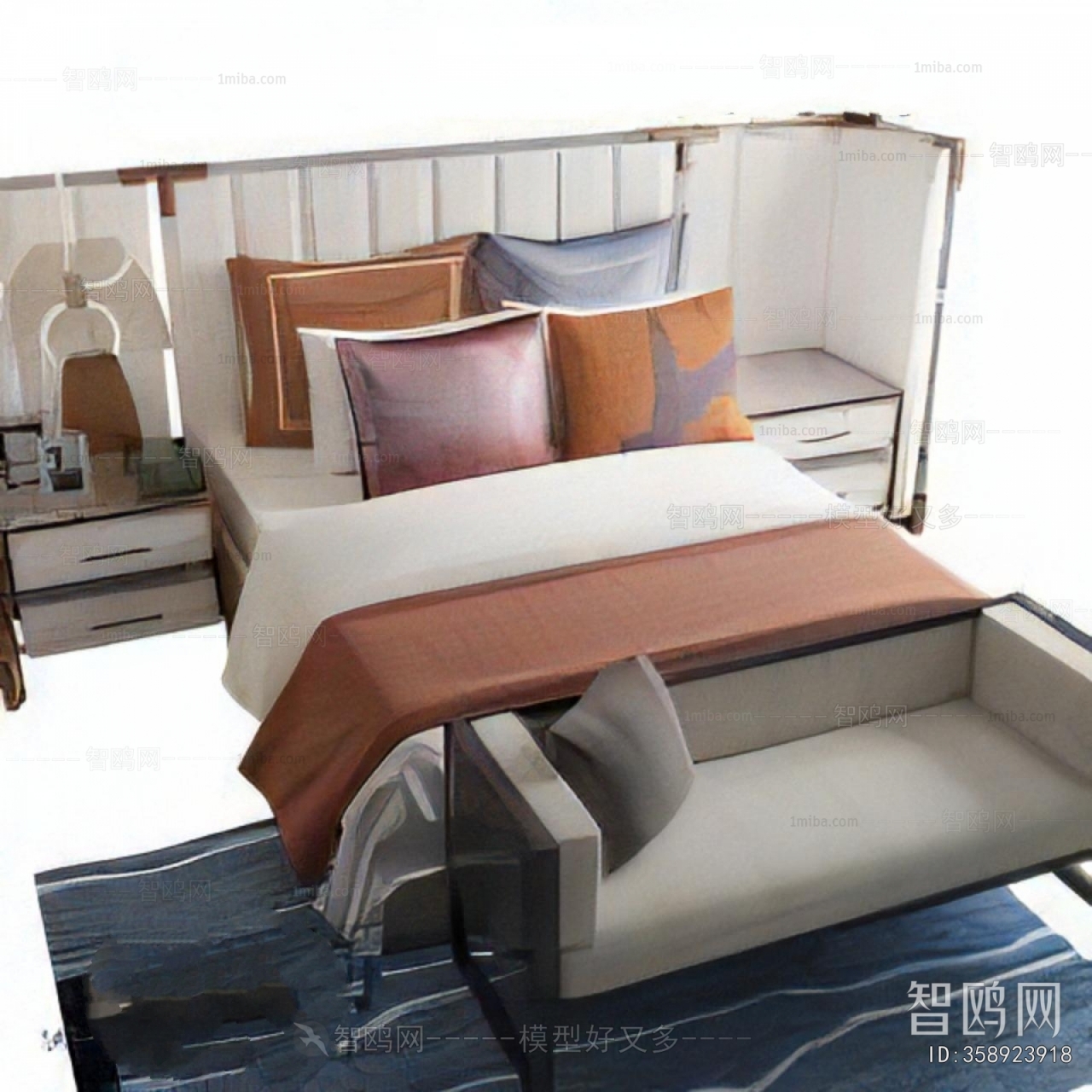 Modern Double Bed