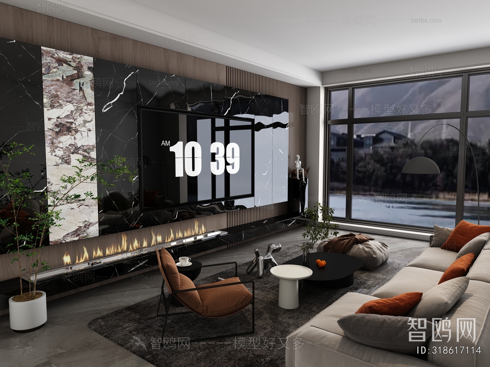 Modern A Living Room