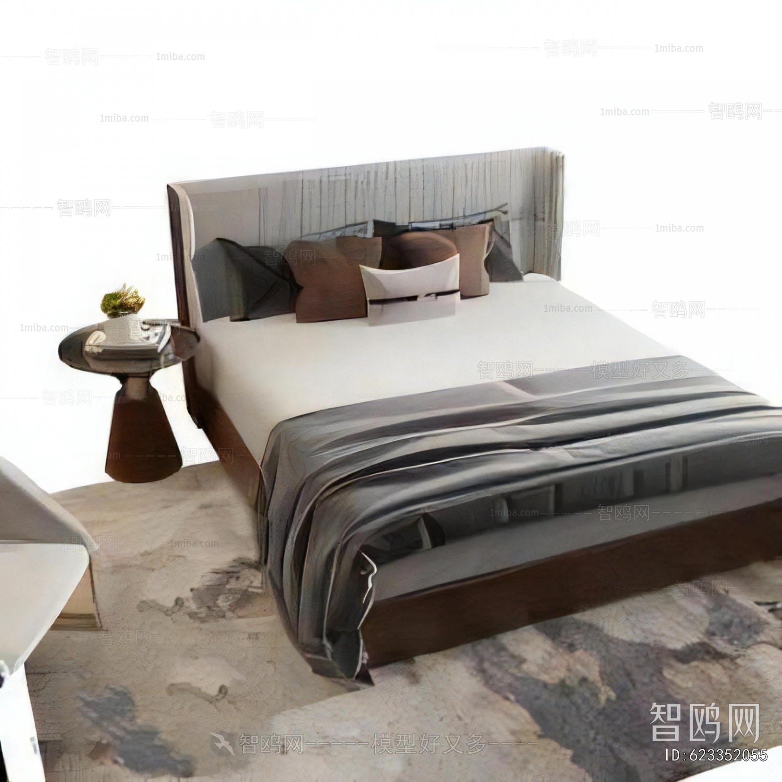 Modern Double Bed