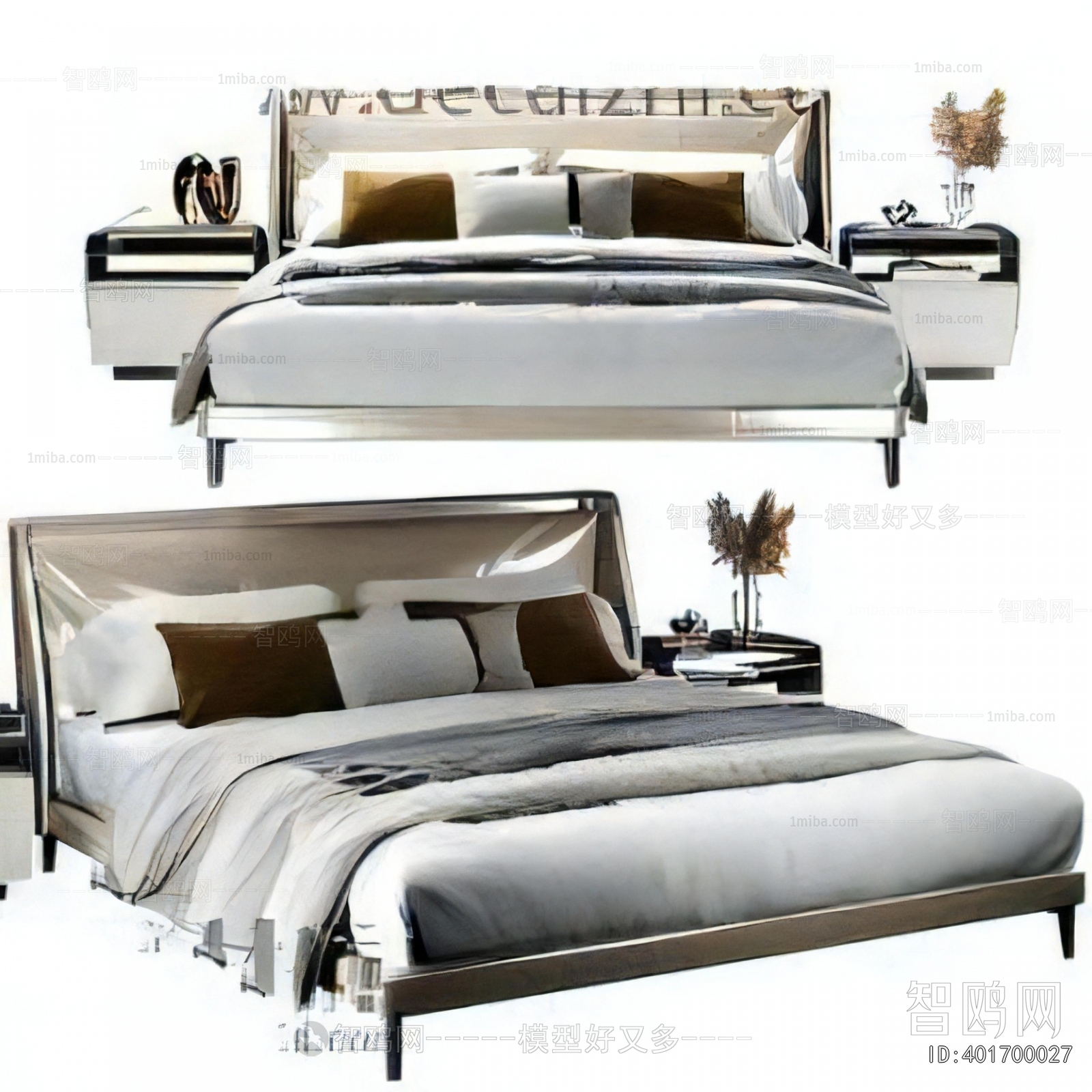 Modern Double Bed