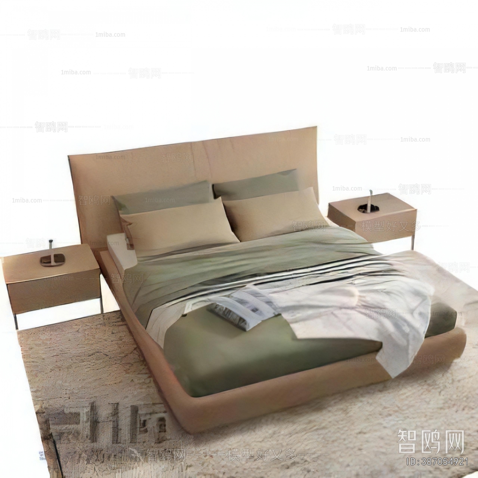 Modern Double Bed