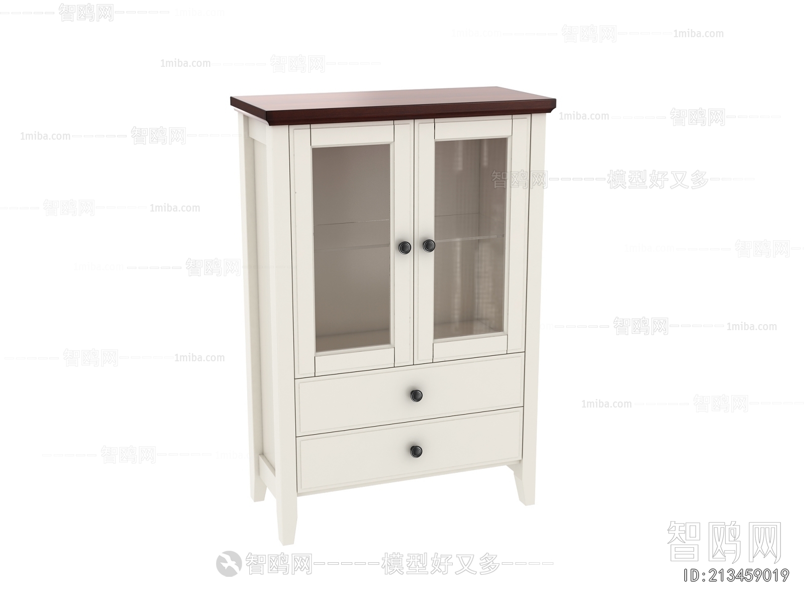 Simple European Style Bookcase