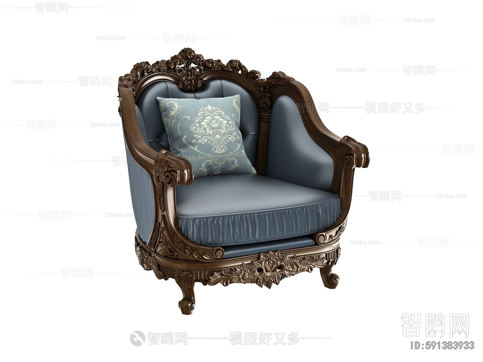 European Style Single Sofa