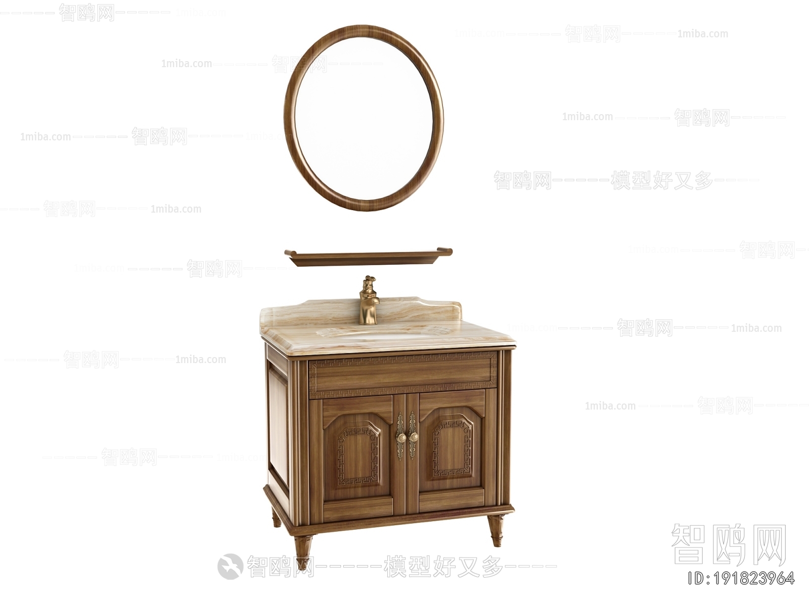 European Style Bathroom Cabinet