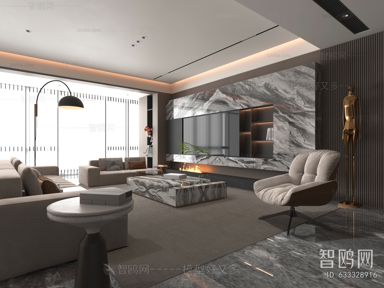 Modern A Living Room