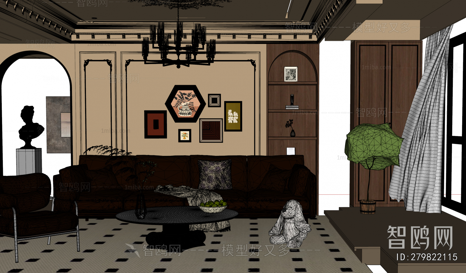 French Style A Living Room