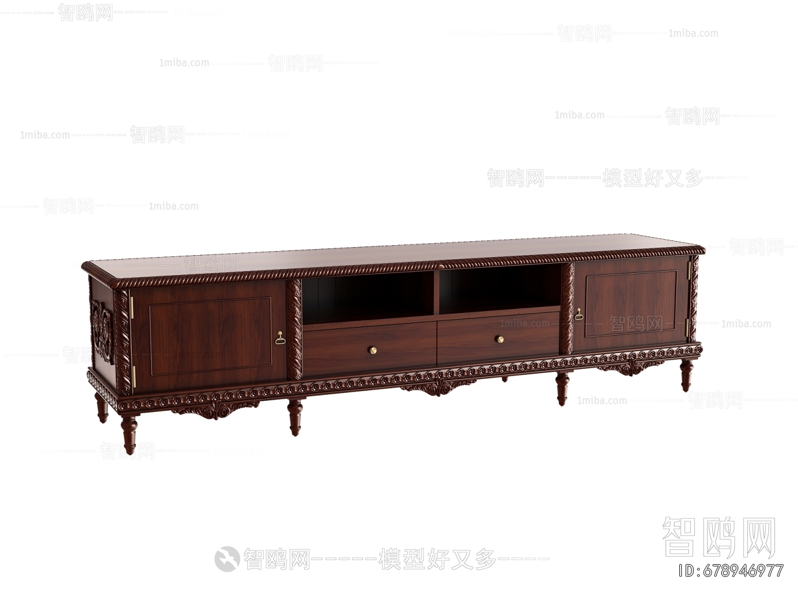 American Style TV Cabinet