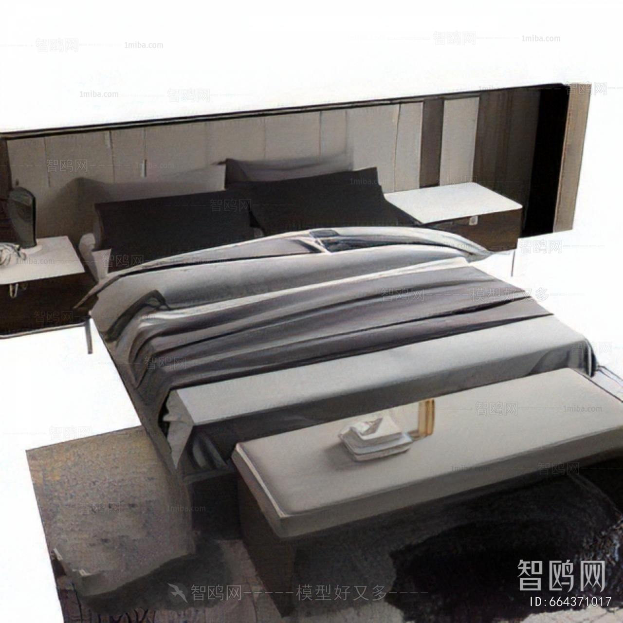 Modern Double Bed