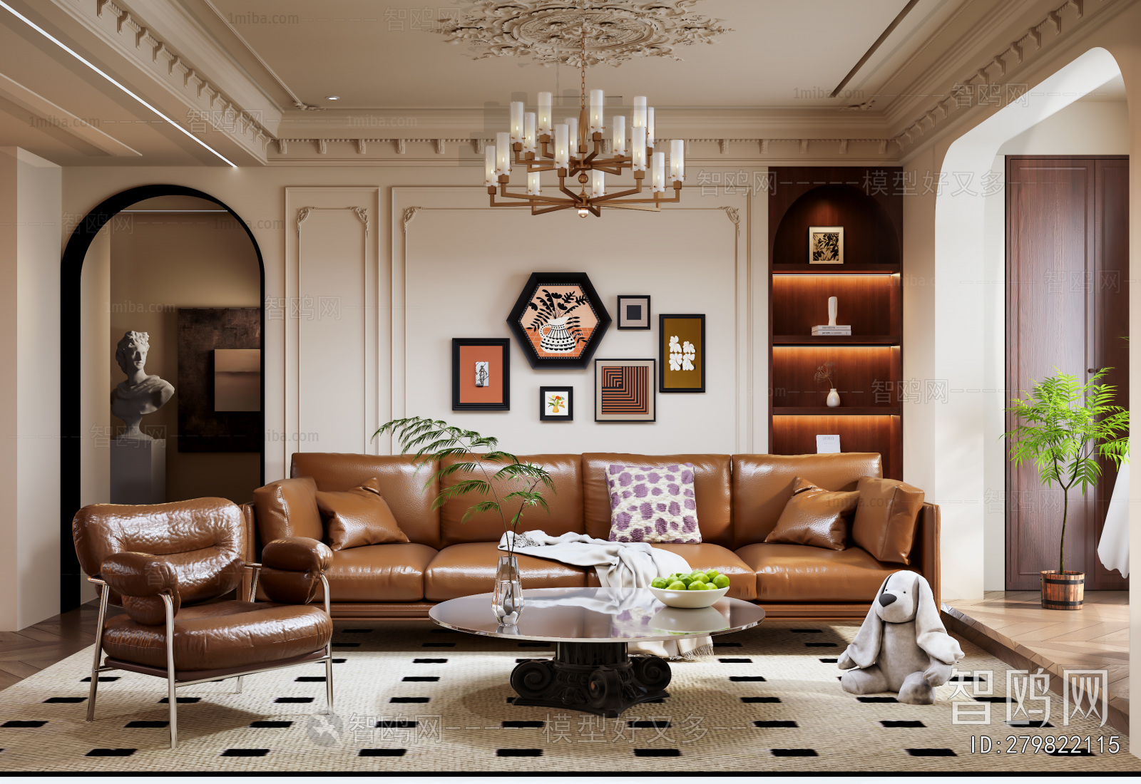 French Style A Living Room