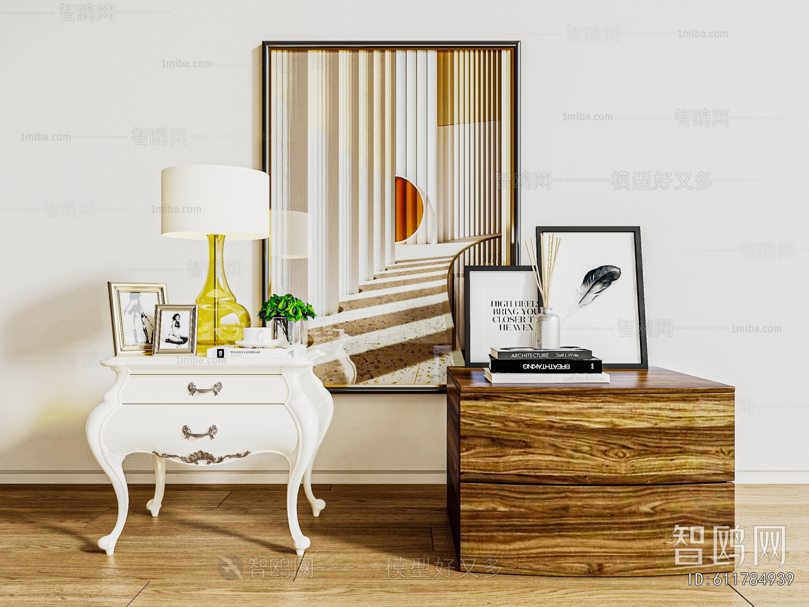 Modern Bedside Cupboard