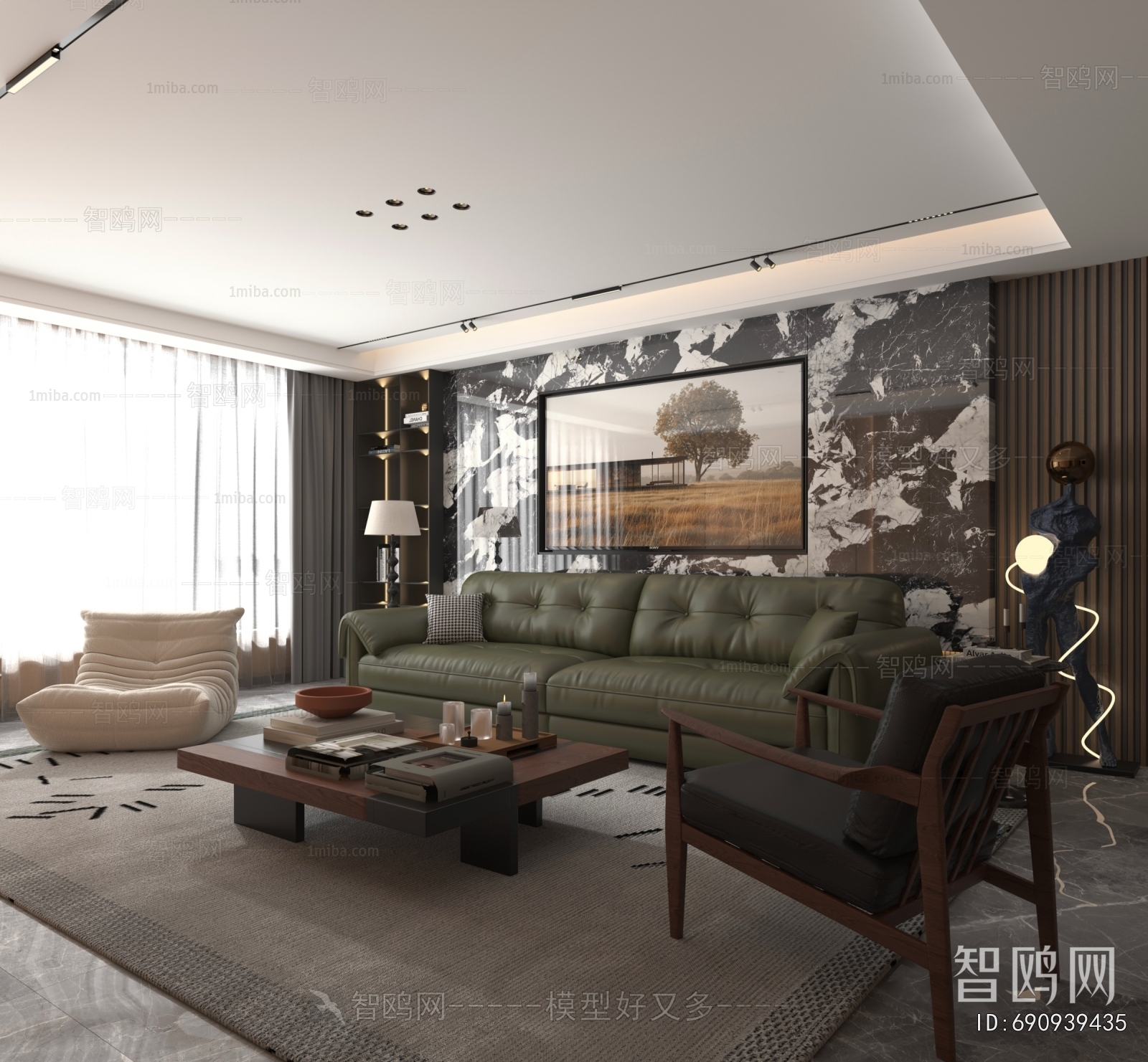 Modern A Living Room