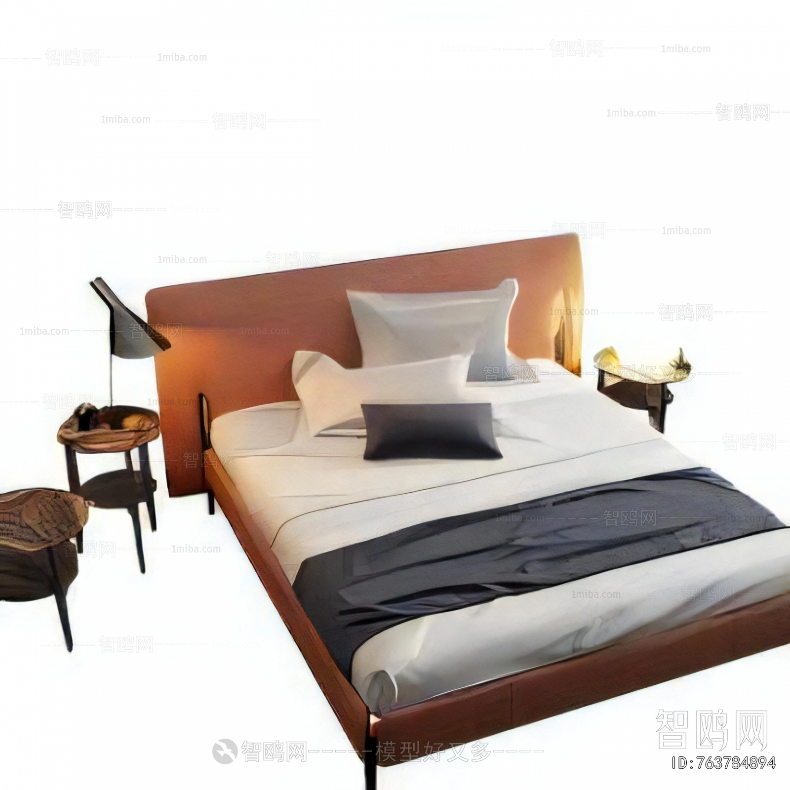 Modern Double Bed