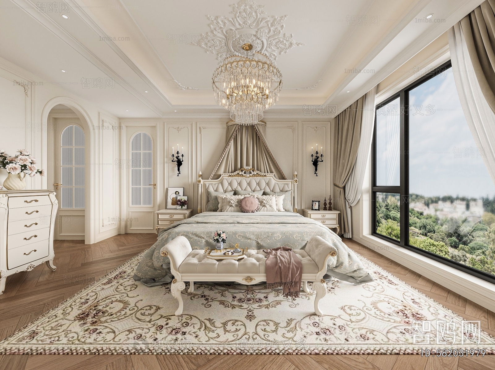 French Style Bedroom