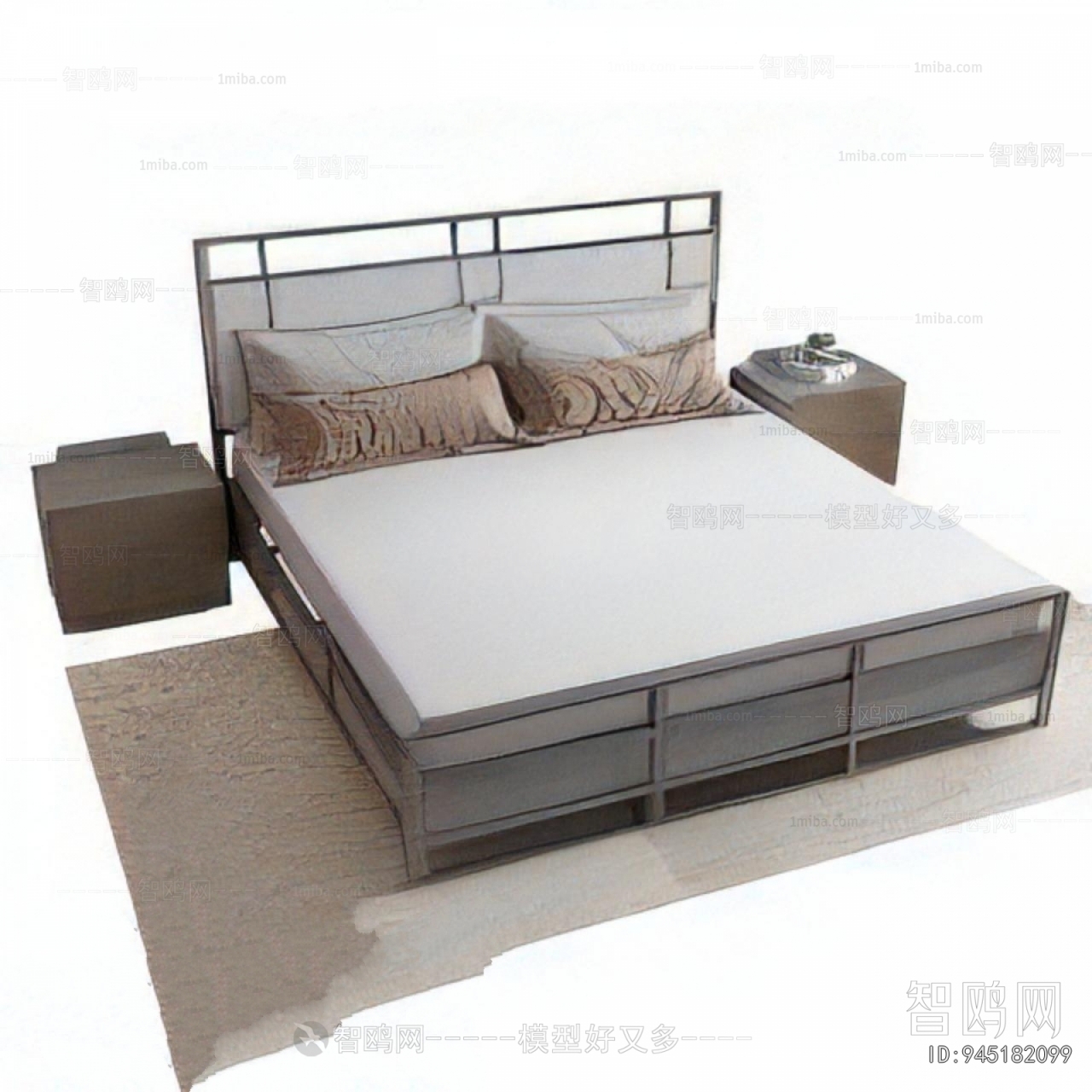 Modern Double Bed