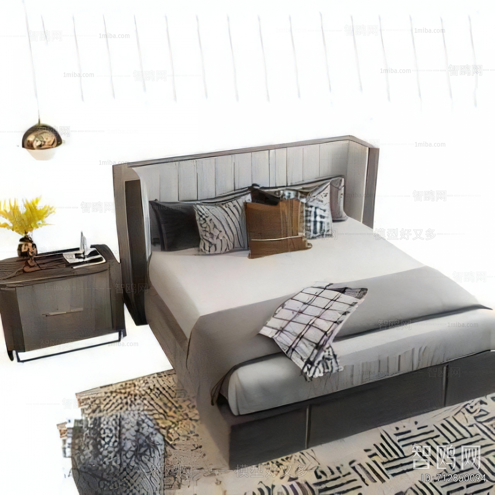 Modern Double Bed