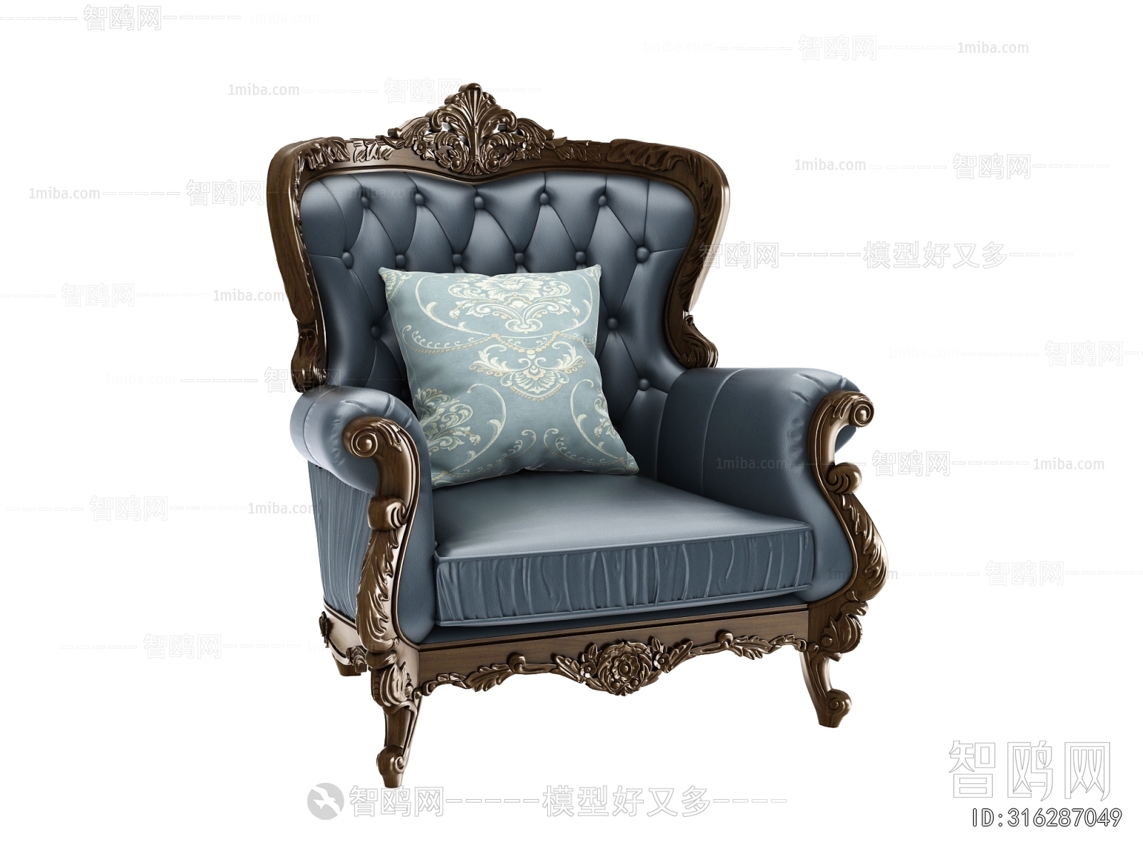 European Style Single Sofa